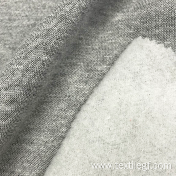 Polyester Fleece Knitted Brushed Garment CVC Fabrics